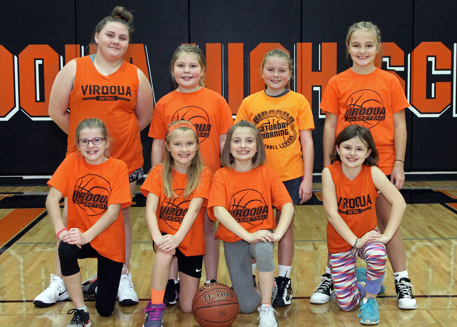 4th Grade Girls Viroqua Club Basketball.
